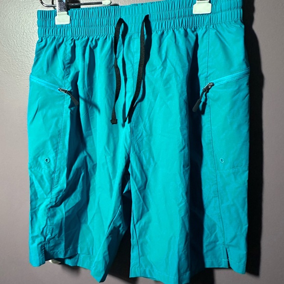 Turquoise Drawstring Bathing Suit - Picture 1 of 4
